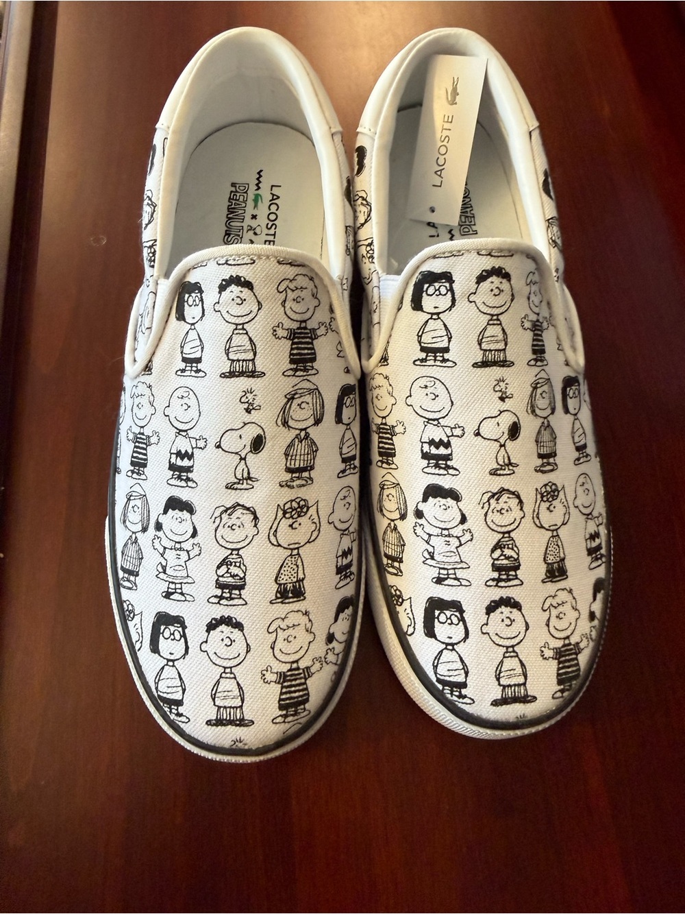 Lacoste Peanuts Slip-On Sneakers